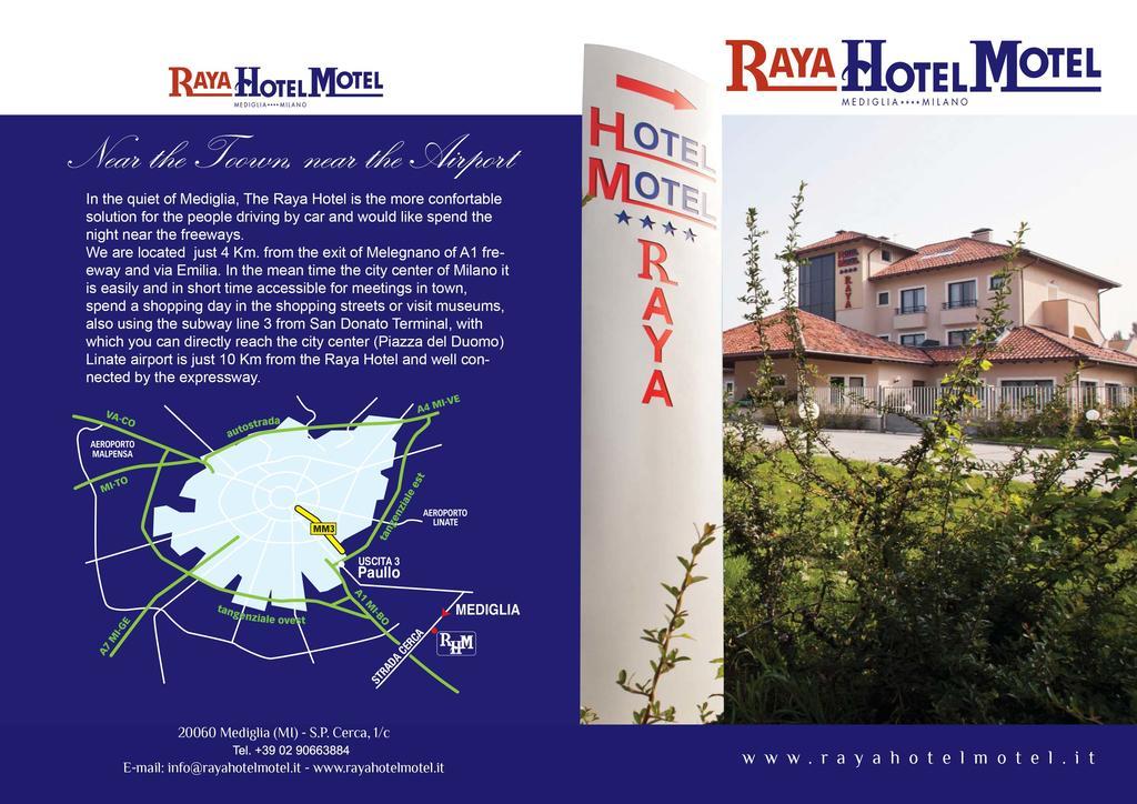 Elysium Hotel Raya Mediglia Kültér fotó